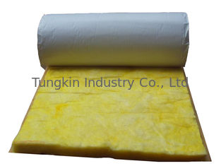 Thermal Insulation Glass Wool Blanket Faced With White Metalized Scrim Kraft
