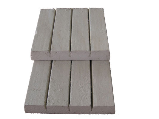 Fire Resistance Calcium Silicate Brick Rigid Insulation With 3V Grooves