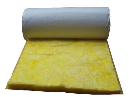 Thermal Insulation Glass Wool Blanket Faced With White Metalized Scrim Kraft