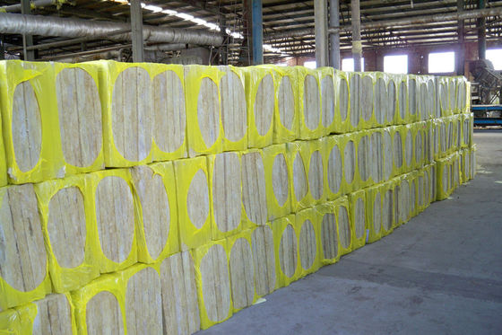 Thermal Insulation stonewool Board 600mm Width For Exhaust Flues , Boilers