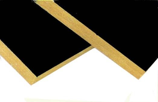 Soundproofing stonewool Insulation Board Faced With Black Glass Tissue